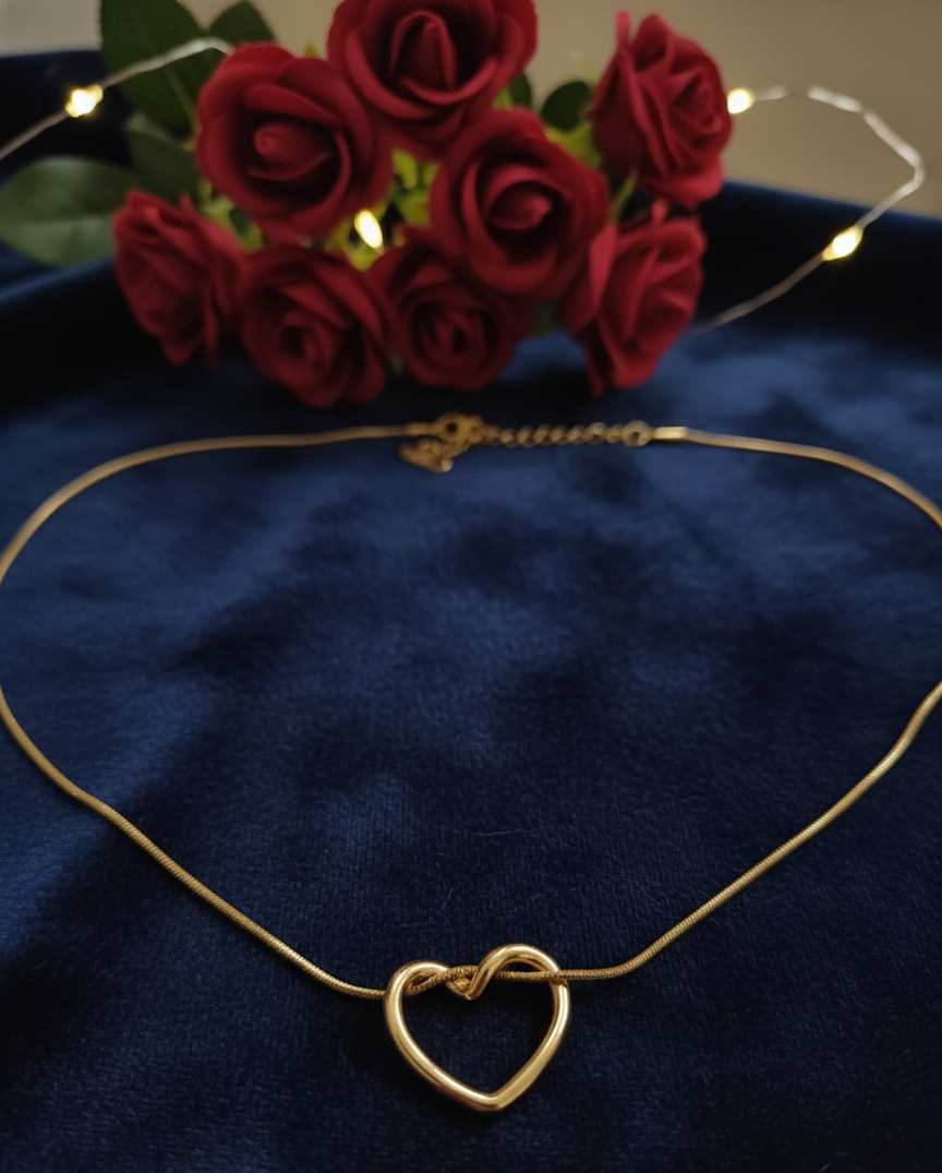 Radiant Heart-Cut Crystal Necklace